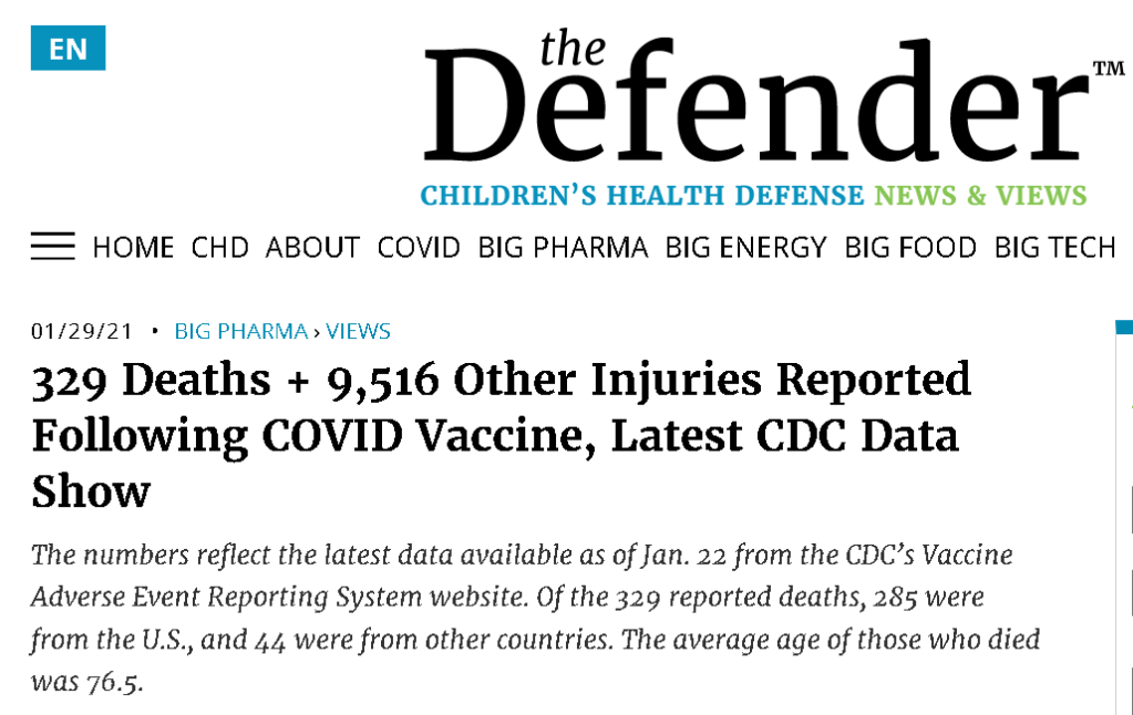 Youtube and Twitter Remove Videos, Tweets Exposing Grave Dangers of the mRNA COVID Vaccine 329deaths