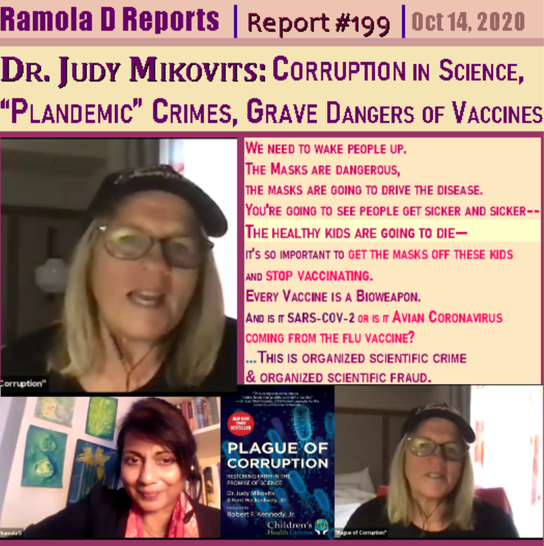 Youtube and Twitter Remove Videos, Tweets Exposing Grave Dangers of the mRNA COVID Vaccine Rad199drjudymikovitscover